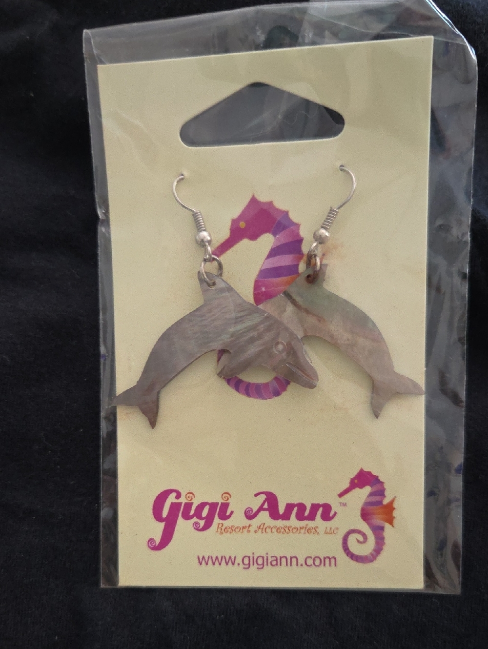 Dolphin Dangle Earrings
